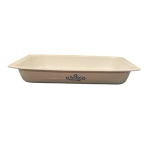 Rare VTG Corning Ware P-76-B Roaster Blue Cornflower. USA 1965